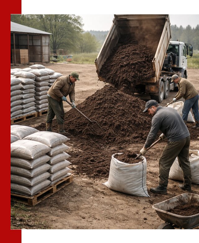 Доставка компоста оптом и в розницу в Сызрани