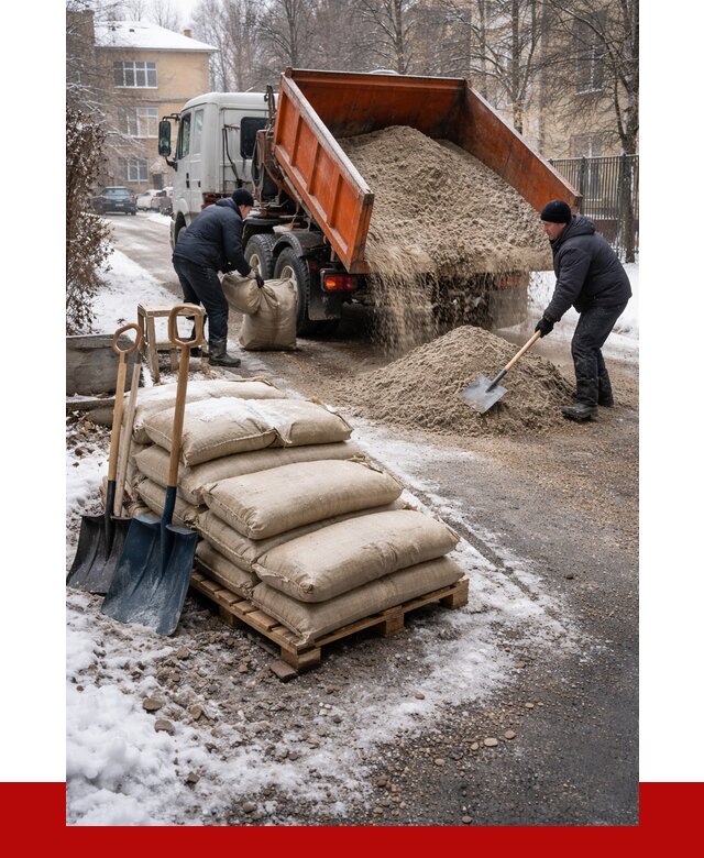 Противогололедные материалы оптом в Сызрани от 4255 р. | ПРОНЕРУДСзр