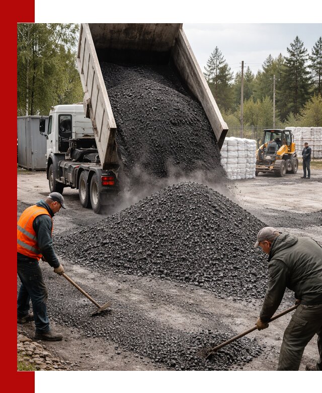 Доставка и продажа асфальтного гранулята в Сызрани