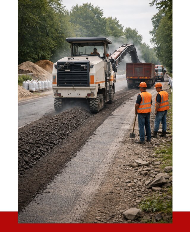 Фрезерованный асфальт в Сызрани от 2229 р./куб. | ПРОНЕРУДСзр