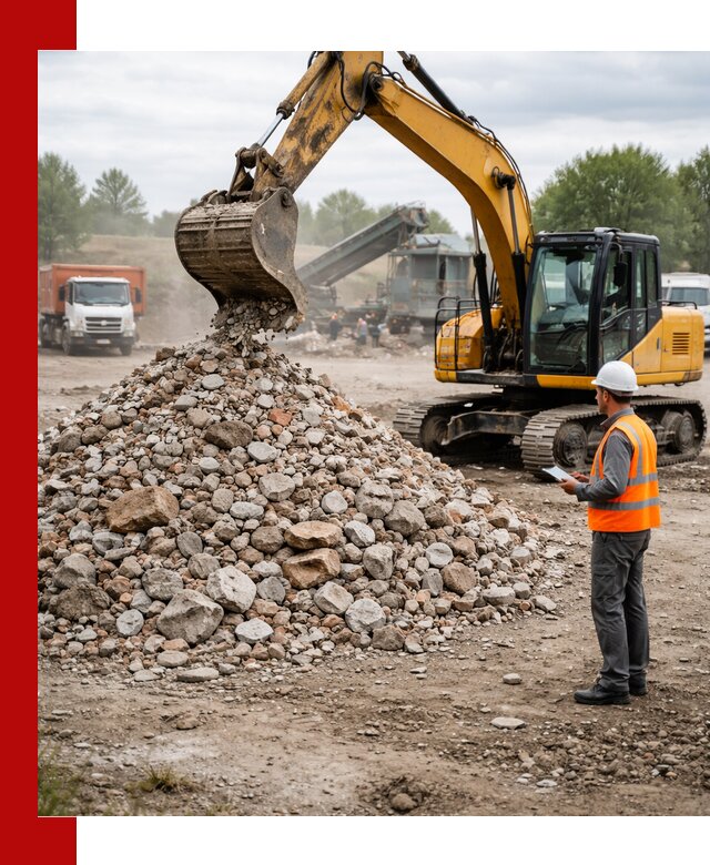 Доставка и вывоз строительного боя в Сызрани
