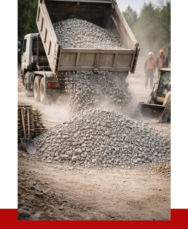 Купить дробленый бетон в Сызрани от 1722 р./куб | ПРОНЕРУДСзр