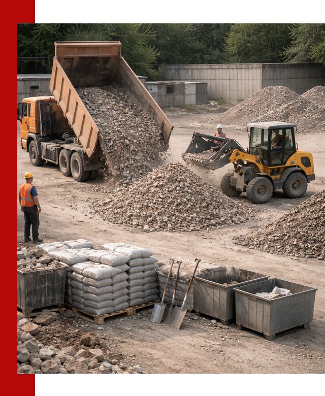 Вторичные материалы для отсыпки в Сызрани — поставка и доставка