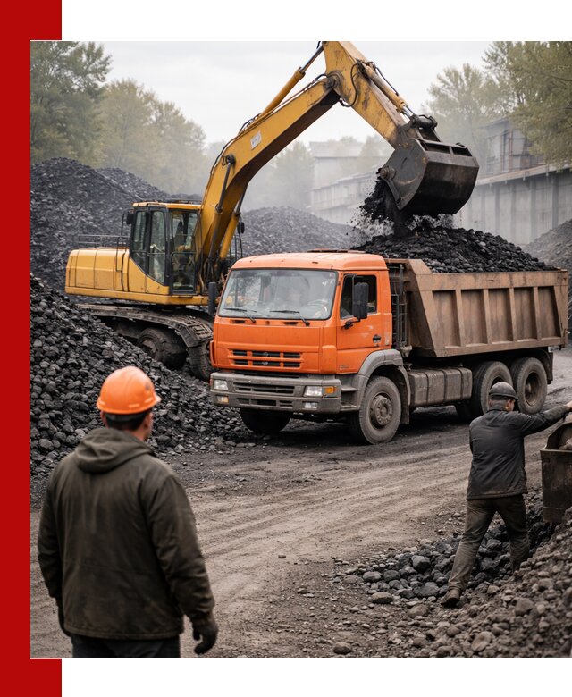 Доставка угля автотранспортом в Сызрани быстро и выгодно