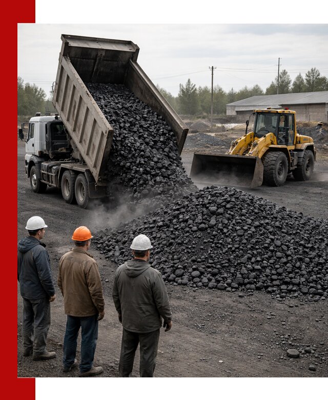 Доставка угля антрацита в Сызрани с самосвалами и погрузкой