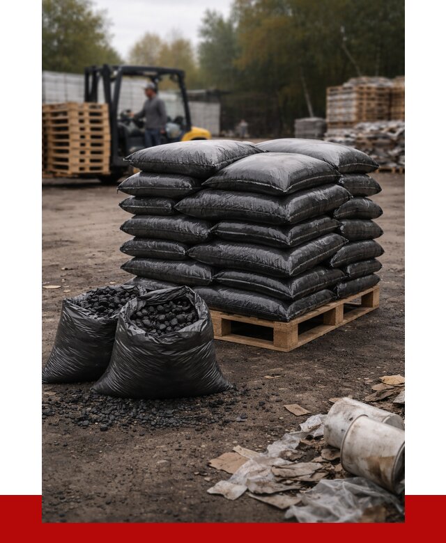 Купить уголь в мешках с доставкой в Сызрани от 7598 р. | ПРОНЕРУДСзр