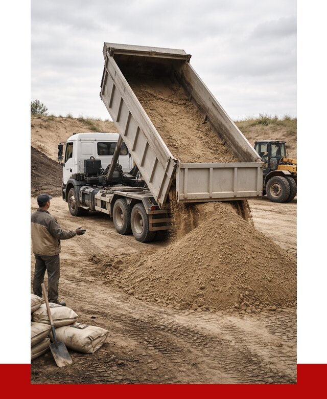 Доставка самосвалом 20 кубов в Сызрани от 7598 р. | ПРОНЕРУДСзр