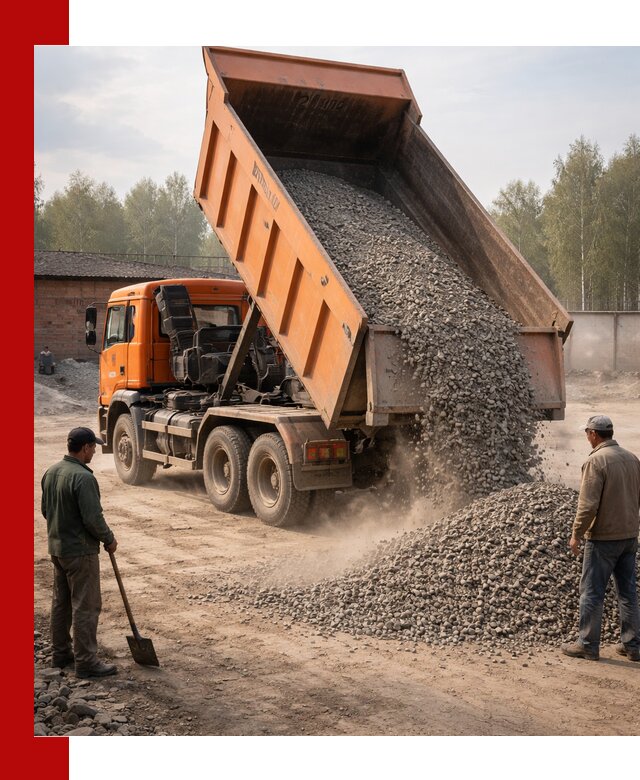 Доставка самосвалом 20 м3 в Сызрани быстро и надежно