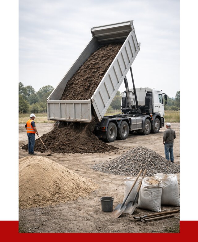 Доставка самосвалом 30 кубов в Сызрани от 8611 р. | ПРОНЕРУДСзр