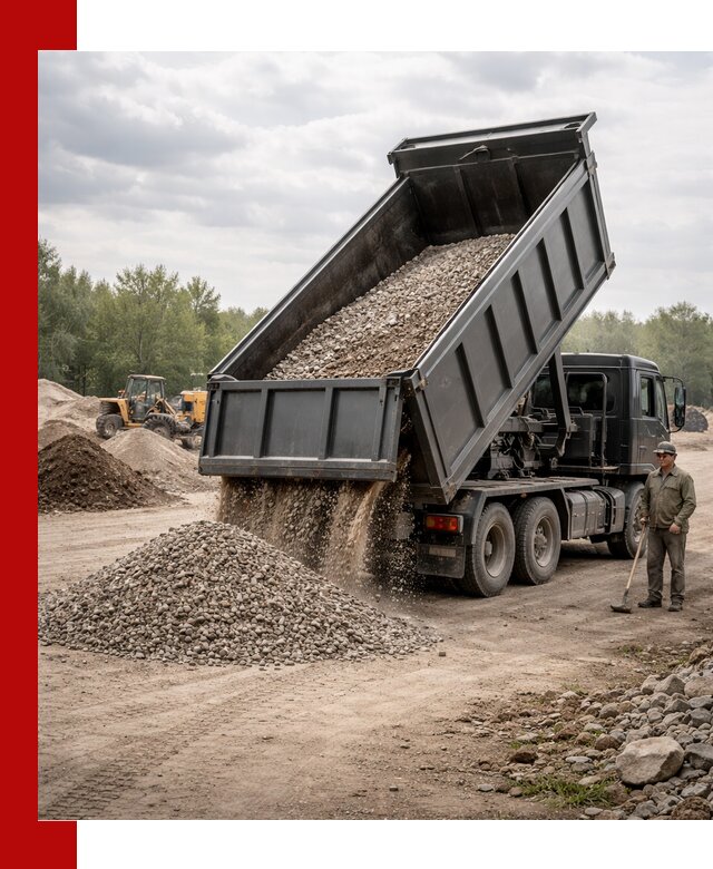 Доставка самосвалом 30 м3 по выгодным ценам в Сызрани