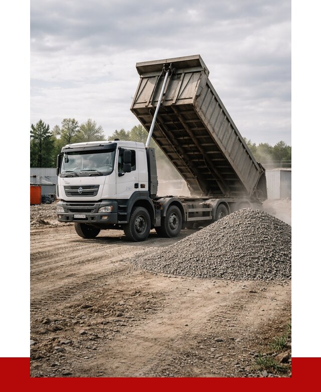 Доставка самосвалом 40 кубов в Сызрани от 9117 р. | ПРОНЕРУДСзр