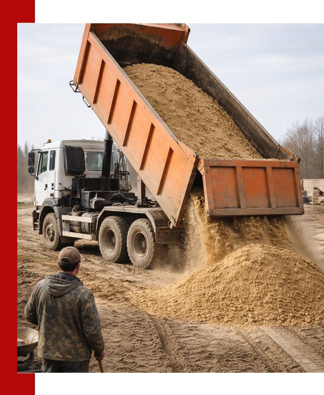 Аренда самосвала 20 тонн для перевозки грузов в Сызрани
