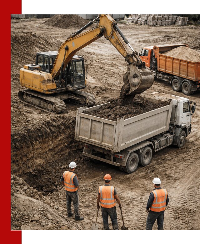 Разработка грунта для строительства и благоустройства в Сызрани