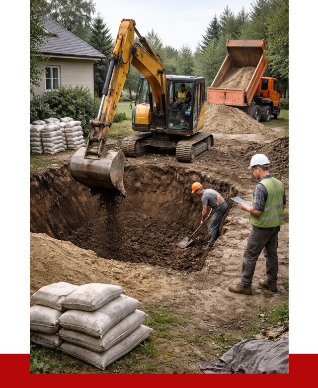 Рытье котлована в Сызрани быстро от 4559 р. ПРОНЕРУДСзр