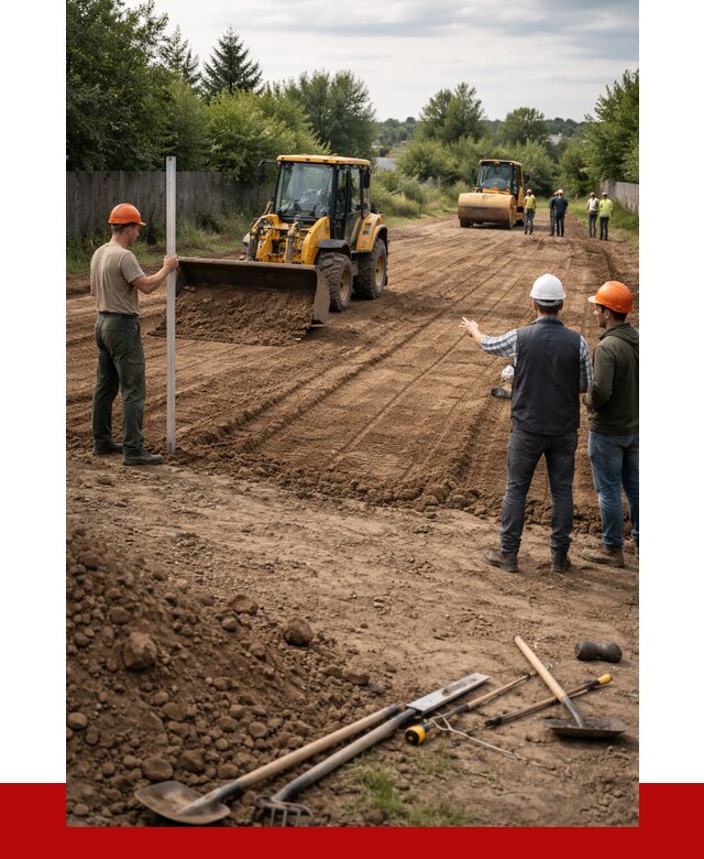 Планировка участка грунтом в Сызрани от 4559 р ПРОНЕРУДСзр