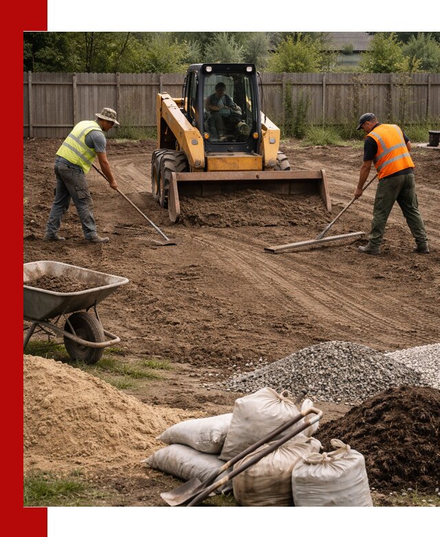 Выравнивание участка под строительство и благоустройство в Сызрани